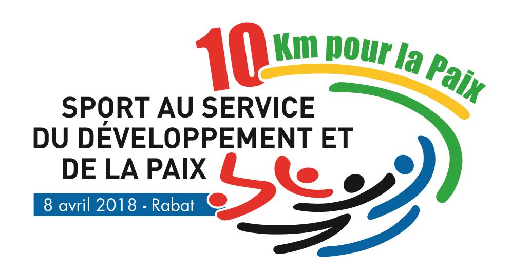 10km pour la paix logo image